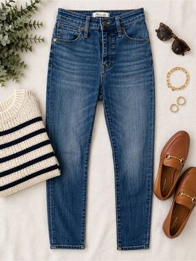 Madewell Curvy Highrise Skinny Jeans Size 24p (g1)
